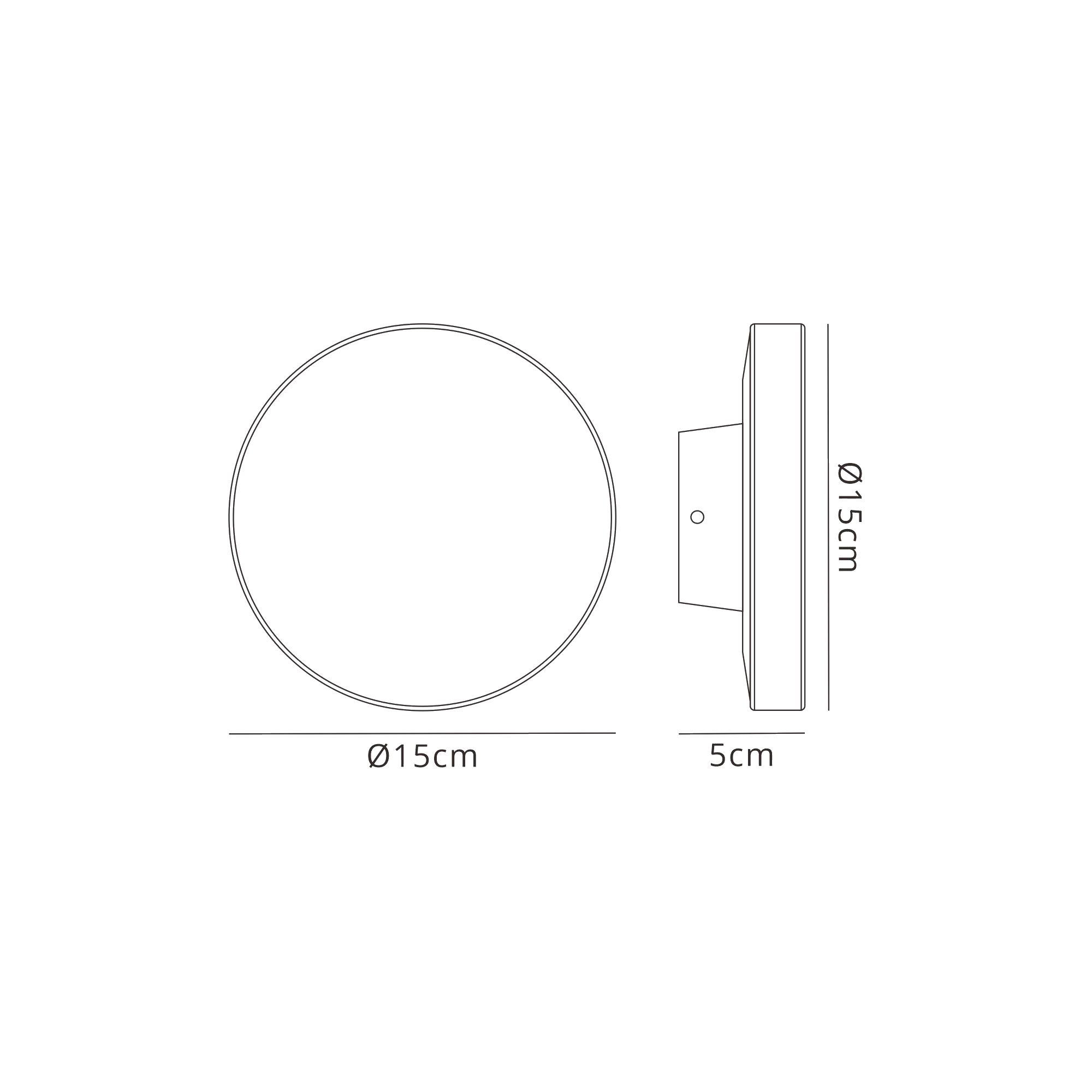M6538  Bora Wall Lamp 9.6W LED